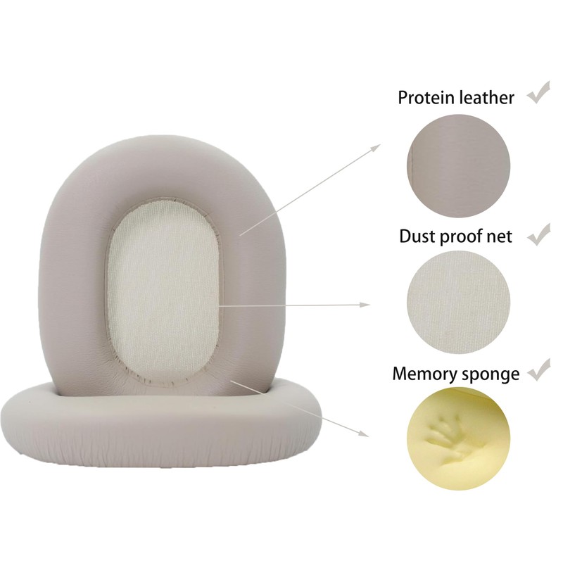Replacement Ear Pads Compatible with Sony WH-1000XM5 Headphones, Akkiv Replacement