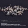 PH PandaHall 120pcs Earring Hooks, 4 Color Non-Allergenic Plastic Ear