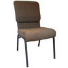 Flash Furniture Advantage Java Church Chairs 18.5 in. Wide