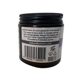 NaturallyMum- - Loción corporal de magnesio [NATURAL Y VEGANA] - Loción en crema de magnesio tópica que favorece el sueño y los huesos.