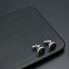 JIPIMON Cufflinks for Men 2+6 pcs Classic Cuff Links Set