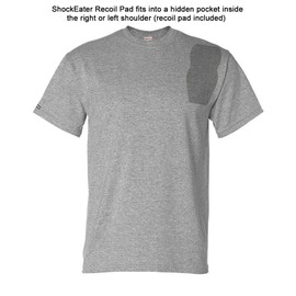 Mens Classic Shooting Shirt, Short Sleeve | Recoil Pad Included