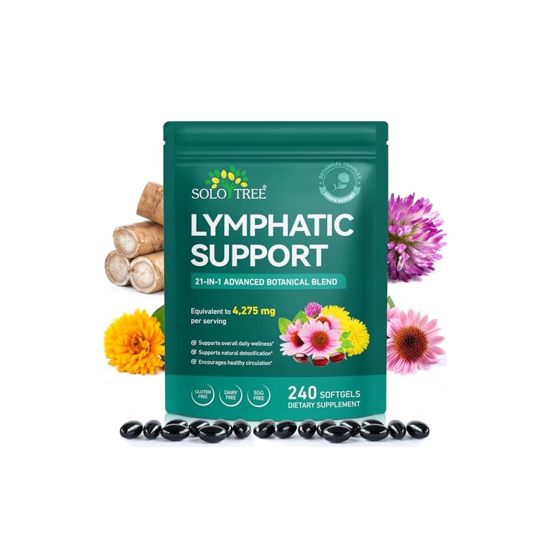 Lymph Drainage Dietary Supplement | Lymphatic System Support | Lymph