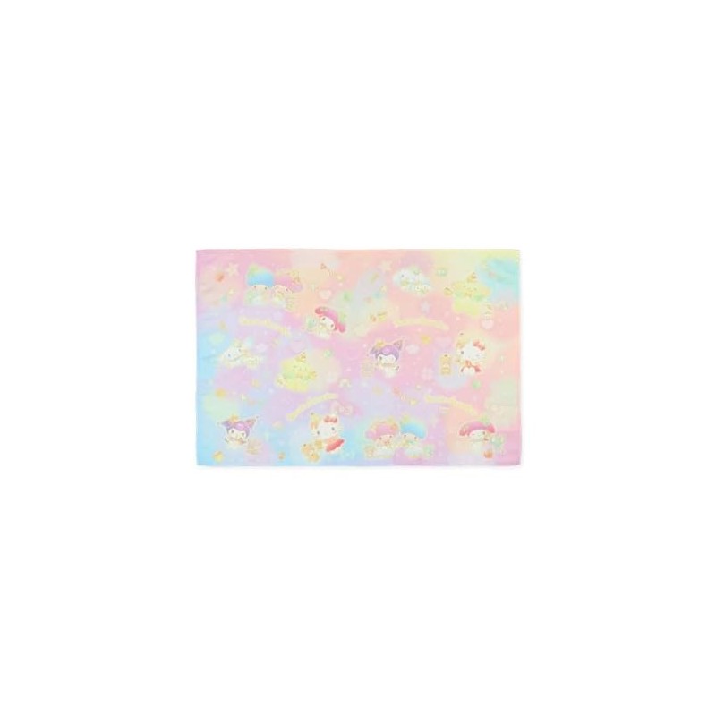 Sarongge Sanrio 45651 Placemat, Set of 2, Sanrio Characters, 15.7