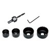 KATA 6PCS Hole Saw Kit 1-1/4" to 2-1/8"(32-54mm) Hole Saw
