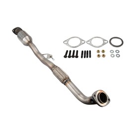 PHILTOP High Flow Catalytic Converter Fit for 2002-2006 Camry 2.4L，2004-2006 Solara 2.4L Direct-Fit Stainless Steel Catalytic Converter OE 55435（18064）