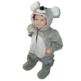 Ikumaal Ikumaal Koala-Bär Kostüm, J42 74-80, für Baby Babies Klein-Kind, Koalas Bären Kostüm-e Fasching Karneval Kleinkinder-Karnevalskostüme Kinder-Faschingskostüme