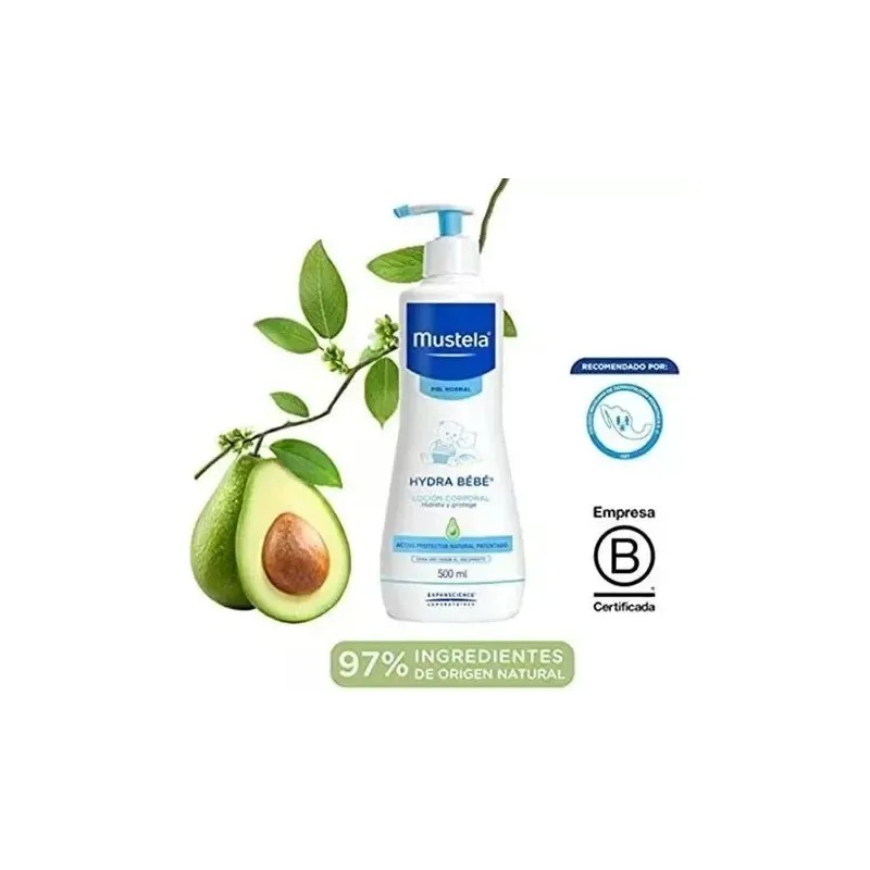 Mustela Hydra Bebé Loción Hidratante Corporal Con Aguacate