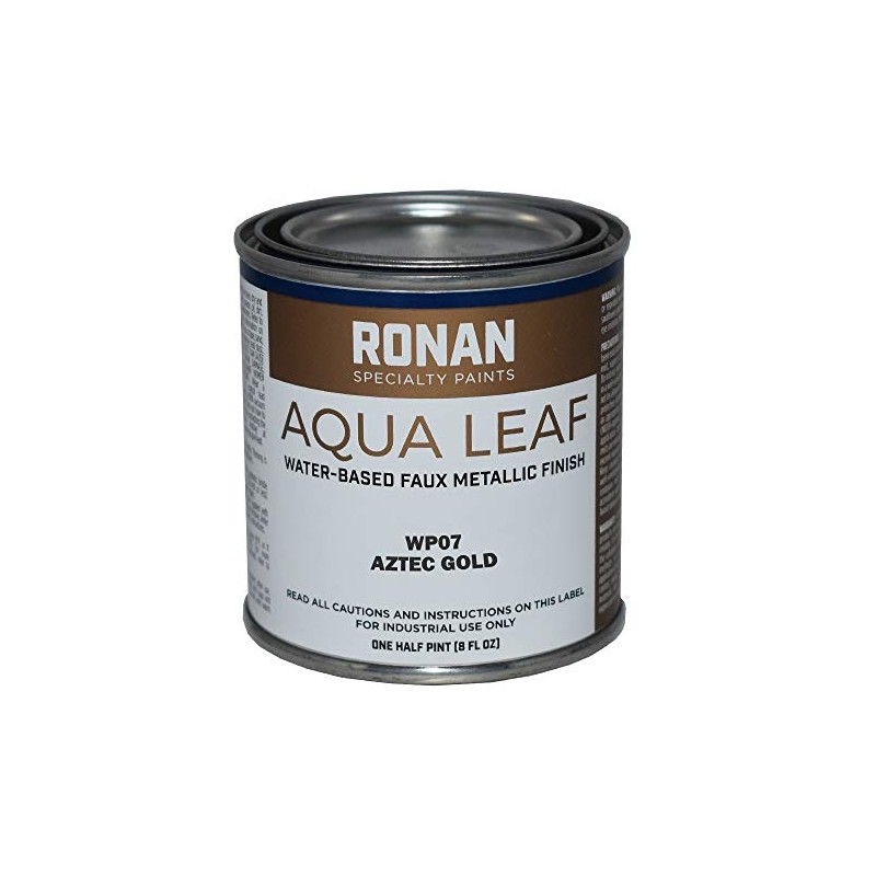 Ronan Specialty Paints, Aqua Leaf, 1/2 Pint Can, Aztec Gold