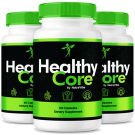 (3 Pack) Healthy Core Capsules – Daily Care Formula with a Clean, Natural Blend to Support Body Goals, Fitness & Vitality | Easy-to-Take HealthyCore Pills for Everyday Wellness (180 Capsules)