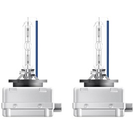 OSRAM Xenarc® Cool Blue® Intense D1S, +150% More Brightness, up to 6,200 K, Xenon Headlight Bulb, LED Look, Hanging Box (2 Lamps)
