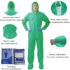 V VICOGARD Hazmat Suits,10 Colors Options Disposable Protective Coveralls, Paint