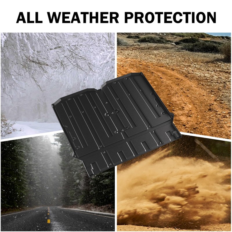 XATVXUTV TPE Bed Mat Liner for Honda Pioneer 700-4 2014-2025,