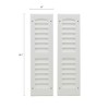 Shed Windows and More Louvered Shed Shutter or Playhouse Shutter