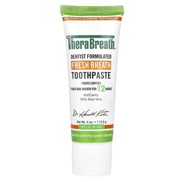 TheraBreath TheraBreath Fresh Breath Toothpaste 4 oz
