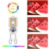 WULUN G9 3W LED Bulbs with Transparent Cover, G9 Socket,
