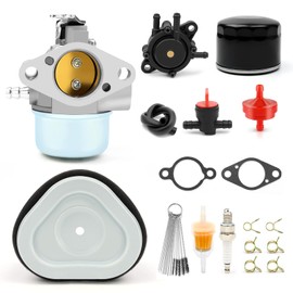 Carburetor Carb Air Filter Fuel Pump Fuel Shut Off Valve Oil Filter For Kohler LT133 LT150 LT155 LTR155 GS30 CV12.5 CV13S CV13T CV14 CV14S CV15S AM125355 12-853-57-S 12-853-80-S