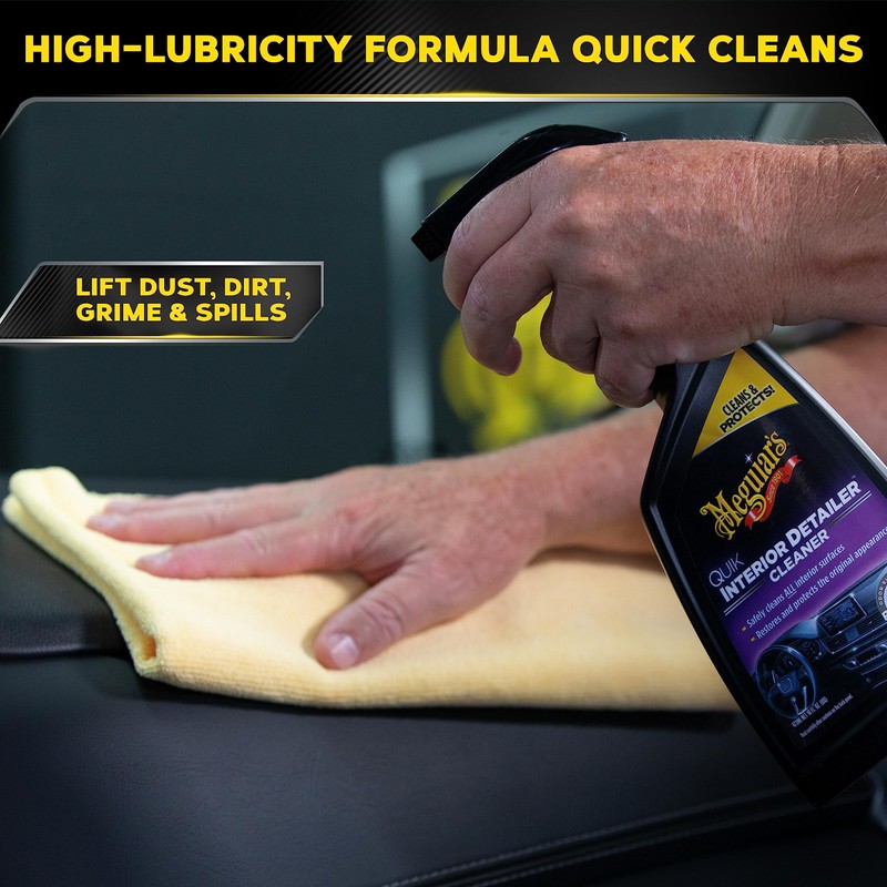 Meguiar's Quik Interior Detailer - This Non-Greasy Formula Cleans and