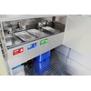 [Enhanced] Wash Rinse Sanitize Sink Labels | 3 Compartment Sink