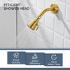 Angle Simple High Flow Shower Head, Brass Shower Sprayer for