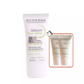 Bioderma 바이오더마 세비엄 포어리파이너 30ml(+세비엄 세럼 4ml 2개) Bioderma Sebium Pore Refiner 30ml (+Sebium Serum 4ml x2) [Forli Paiener 30ml + Sebum Serum 4ml x 2]