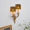 Mini Lampshade 2sets chic round little lamp shade, boho lamp