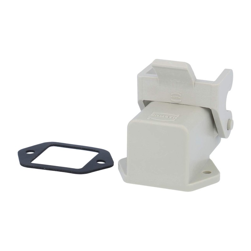Harting Han 3A 09200030820 Angled Mounting Housing with 1 Bracket