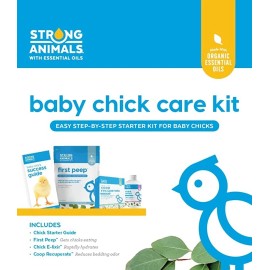 Ralco Strong Animals Baby Chick Care Kit - Starter Kit for Baby Chicks