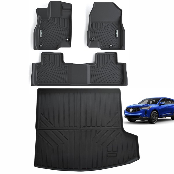 WAYIDSS Floor Mats & Trunk Mat Custom Fit for Acura