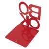 1 Pair Modern Bookend Non Slip Heavy Duty Decorative Book