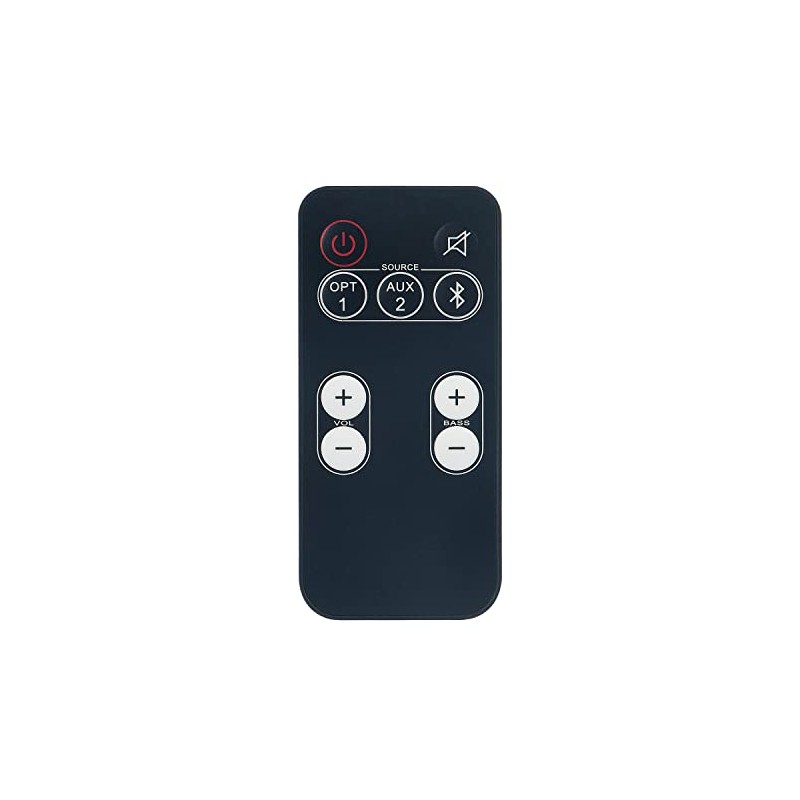 Allimity Replaced Remote Control Fit for Polk Sound Bar Speaker