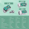 GRYVOZE Digital Turbine Flow Meter with LCD Display for Fuel
