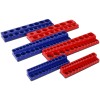 Socket Organizer Set Red Blue Metric SAE 1/4 3/8 1/2