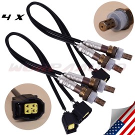 Wurpa 4PCS O2 Oxygen Sensor For Chrysler Aspen Dodge Dakota Ram 1500 Truck 234-4029