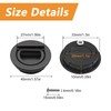 MOROBOR Round with Pull Ring Embedded Handle, 4pcs Tatami Hidden