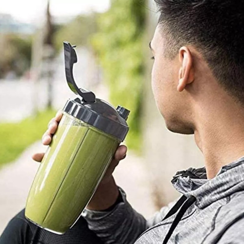 BAAQII Nutribullet Replacement Flip Lid 32oz Large Cup Smoothie 600/900W