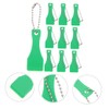 Operitacx 10pcs Plastic Lottery Scratchers Blank Scratch Off Tools for