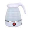 0.6L Folding Electric Kettle 600W Collapsible Water Boiler Portable Silicone