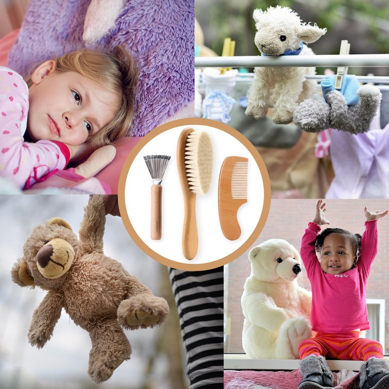 Anopono Plush Dedicated Brush Set, 3 Types, Pill Removal, Plush