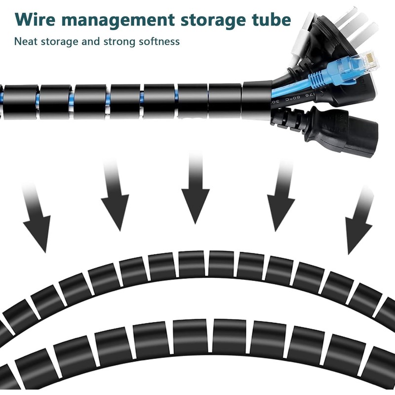Cable Conduit - 22 mm - 3 m, Flexible Cable