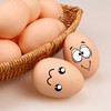 12 Pcs Fake Eggs, Artificial Plastic Eggs for Kids, Easter