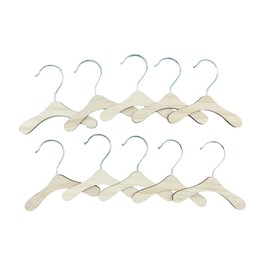 Rimikuru Pet Hangers for Dogs & Cats, Wooden, For Dogs and Cats, Pet Clothes, Dog Wear, Stylish, Compact, Set of 10 (Small)