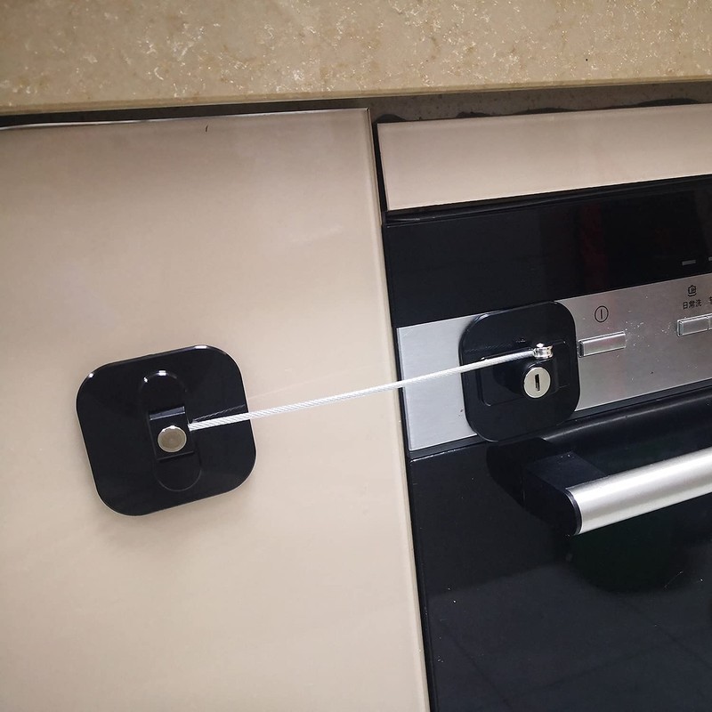 YEYA Upgraded Refrigerator Lock for Adults, Fridge Locks for Kids