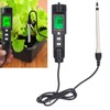 Soil EC Temperature Tester with Backlight Portable Conductivity Meter Hydroponics