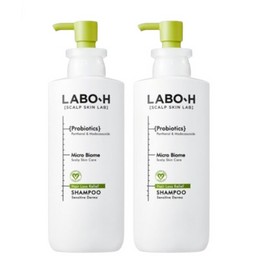 Amore Pacific LaboH Hair Loss Symptoms Relief Shampoo Sensitive Derma 400ml 2pcs / 라보에이치 탈모증상 완화샴푸 민감더마 400ml 2개