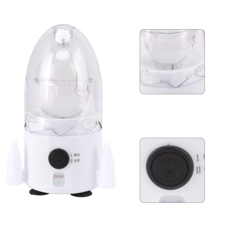 Egg Spinner Rechargeable Silicone Bottom Food Grade ABS Material Golden