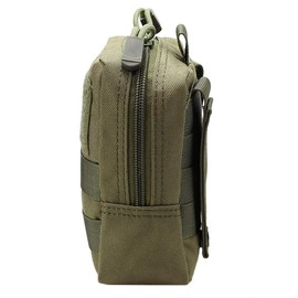YAKASO Tactical Waist Bag Tactical Modular MOLLE Small Utility Pouch EDC Waist Bag