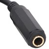 Acouto Cable de Audio Macho a Hembra de 6,35 Mm