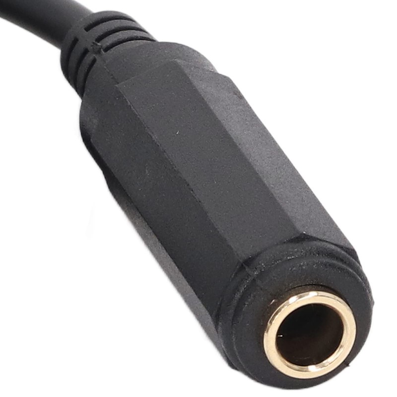Acouto Cable de Audio Macho a Hembra de 6,35 Mm