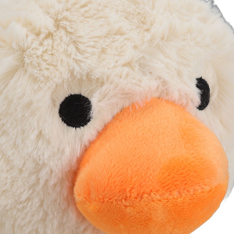 Dog Plush Duckling Sounding Toy Soft Teeth Cleaning Keep Healthy